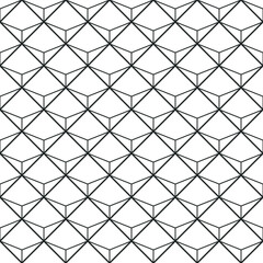 Fototapeta premium Art deco seamless pattern background.