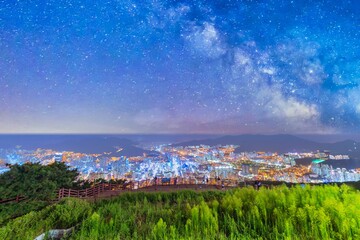 황령산 봉수대 야경
