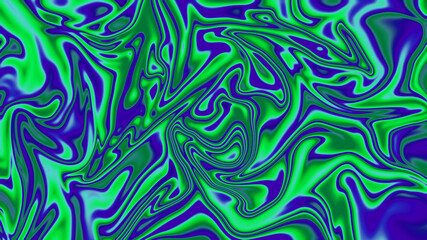An abstract wavy psychedelic background image.