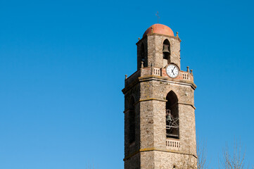 Obraz premium Church Tower in Monells, Girona, Catalonia