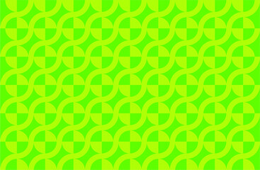 geometric pattern vector background with green color