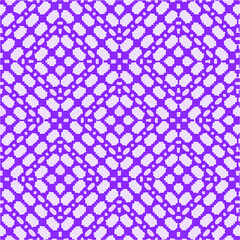 Seamless vector pattern in geometric ornamental style