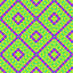 Seamless vector pattern in geometric ornamental style