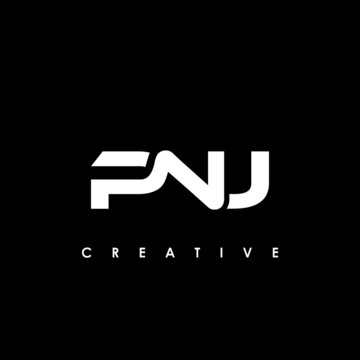 PNJ Letter Initial Logo Design Template Vector Illustration