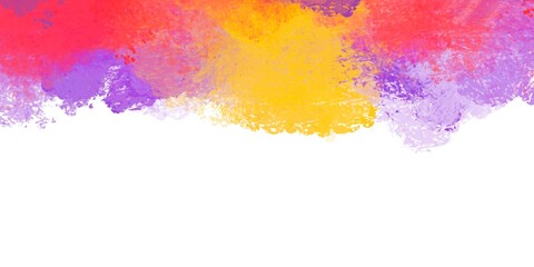 Abstract Background colorful watercolor texture , Beautiful banner for website