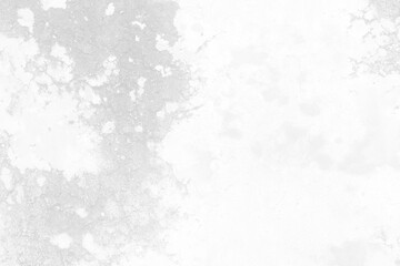 White Broken Concrete Wall Texture Background.