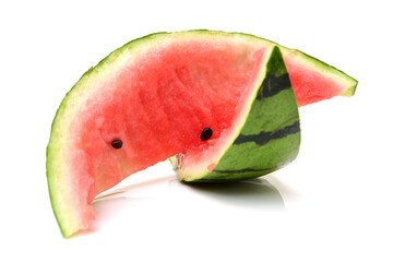 watermelon isolated on white