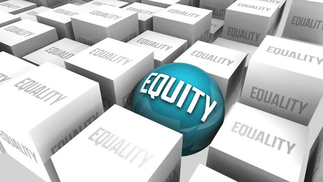 Equity Vs Equality Diversity Inclusion Opportunity Access 3d Animation