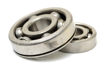 metal ball bearing isolated