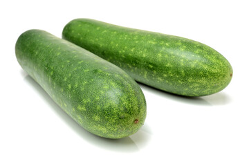 Winter melon on white background