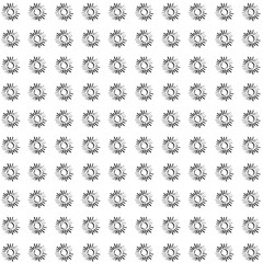Icon of Sunny weather. Illustration of the logo element. the design of the symbol of the Sunny weather. The concept of solar weather.