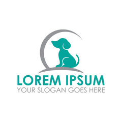 Obraz premium pets care vector , veterinary logo