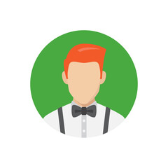 Redhead boy avatar icon