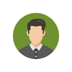 Young Asian man icon