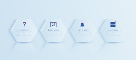 Infographic vector illustration Thin Line Connection on  theme chart origami paper color info-graphic template for diagram presentation chart and business concept with element options
