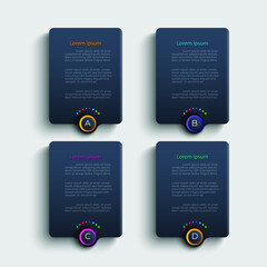 Infographic vector illustration Thin Line Connection on orange theme chart origami paper color info-graphic template for diagram presentation chart and business concept with element options
