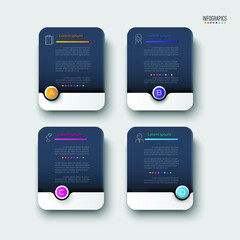 Infographic vector illustration Thin Line Connection on orange theme chart origami paper color info-graphic template for diagram presentation chart and business concept with element options
