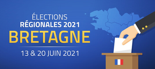 Élections Régionales 2021 en France, Bretagne, 13 et 20 Juin 2021
