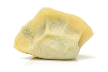 Chinese dumplings on white background 