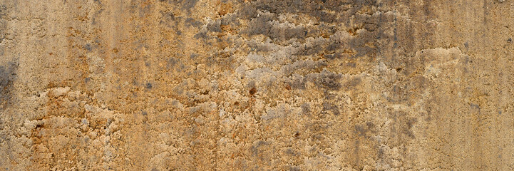 background texture from the smooth surface of the sand. top view. banner