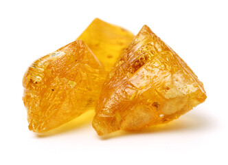 Colorful candies isolated in white background 