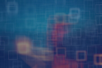 blurred abstract / blue violet gradient background square bokeh, beautiful technological modern background, blurred lines abstract gray