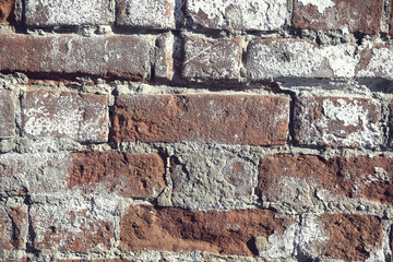 old brick wall background / abstract vintage background, vintage stones, bricks texture
