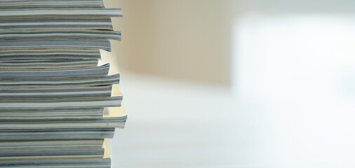 publication Newspaper and journal books background and catalog design article magazine press...