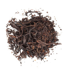 South Fujian oolong tea isolated on white