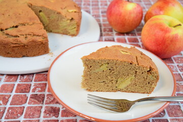 Easy Homemade Apple Cake. Gluten Free