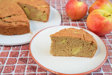 Easy Homemade Apple Cake. Gluten Free