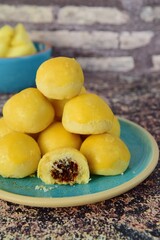Nastar Cookies, Pineapple tarts or nanas tart are small, bite-size pastries filled or topped with...
