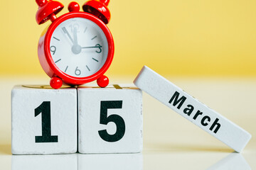 15 fifteenth day of Spring month calendar march