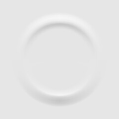 3d technology background in neomorphism style.