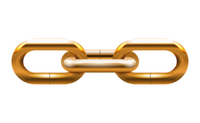 Obraz premium Realistic Metal Chain