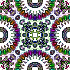 seamless pattern with flowers