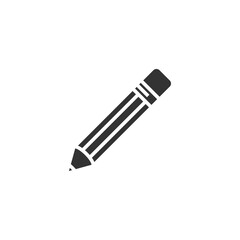 Pencil icon design template vector isolated illustration