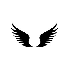 Wings icon design template vector isolated illustration