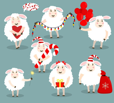 234 Best Sheep Cartoon Images Stock Photos Vectors Adobe Stock