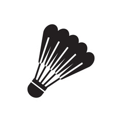 Shuttlecock icon design template vector isolated illustration