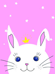 easter bunny with eggs