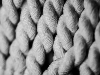 close up of a rope