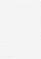 Grid paper. Dotted grid on white background. Abstract dotted transparent illustration with dots. White geometric pattern for school, copybooks, notebooks, diary, notes, banners, print, books.