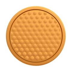 Colorful manhole icon. Cartoon of colorful manhole vector icon for web design isolated on white background