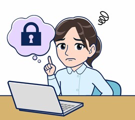 水色の服を着た看護師さん