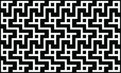 black and white seamless pattern background