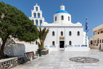 Schönheit Santorini 