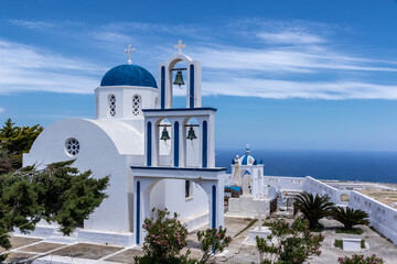 Schönheit Santorini 