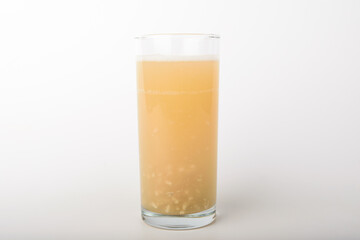 Sikhye on a white background