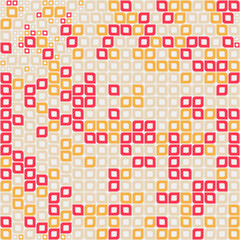 Abstract Geometric Pattern generative computational art illustration